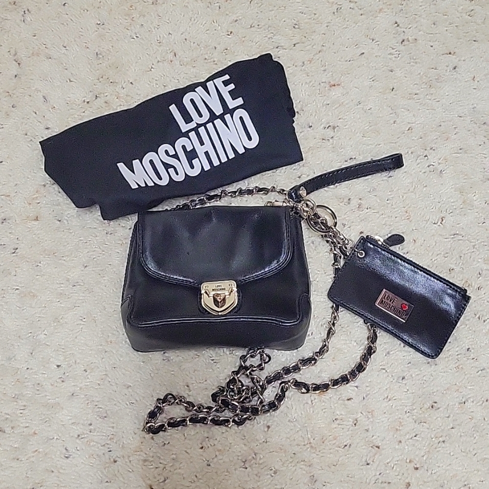 Love Moschino Black Crossbody